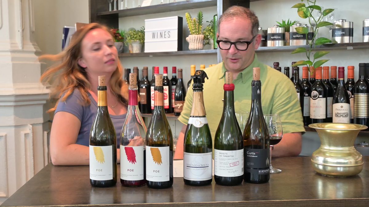 Wine tasting at Roch's Reprieve: featured wines with visiting reps