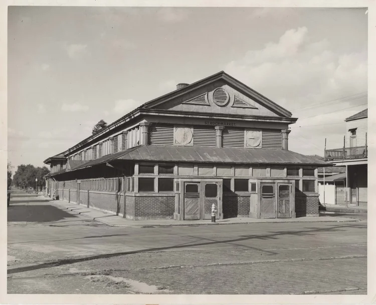 St. Roch Market in its early years, before the WPA renovations of the 1930s