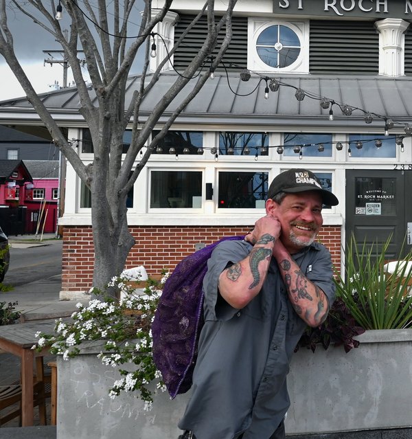 Chef David Tyger Hale, Salted Pearl Oyster Bar at St. Roch Market